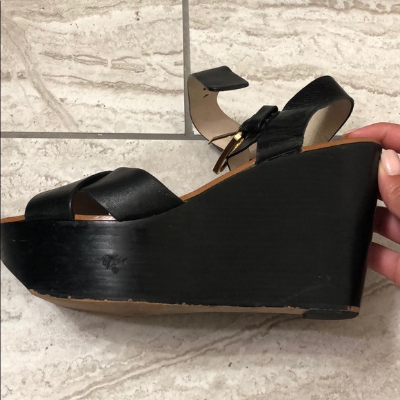 Michael Kors black wedges - Picture 7 of 8